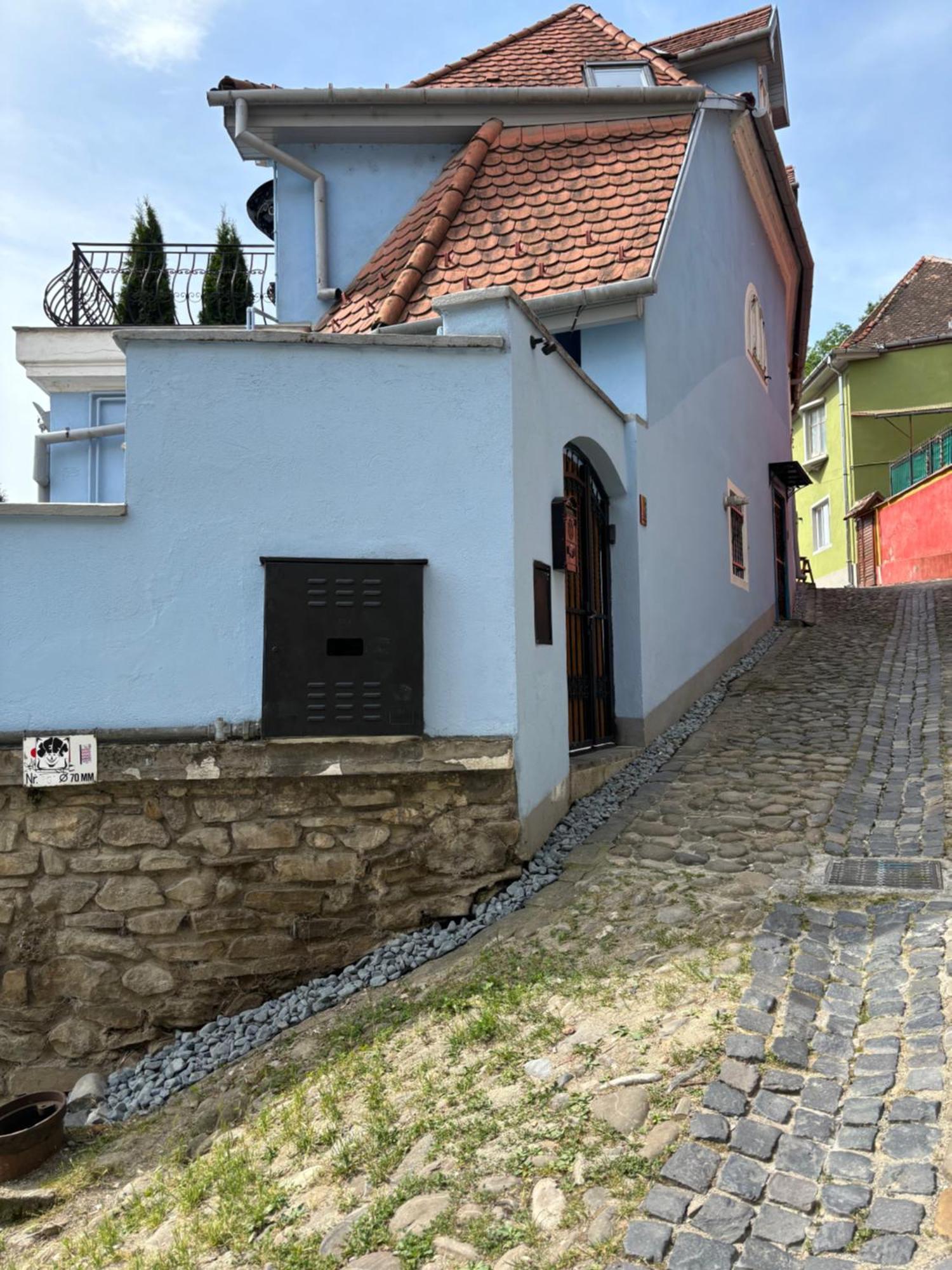 Apartament Blue House Citadel Elite Sighișoara Zewnętrze zdjęcie